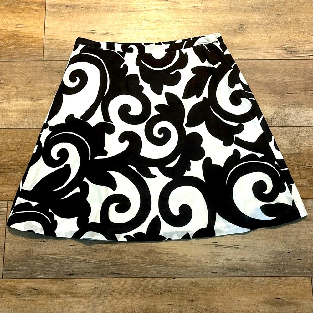 J.Crew skirt, size 6, black and white